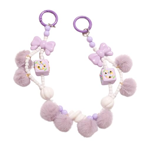 Cingcio da Polso per Cordino Perperato Perline Accessori per La Stringa del Telefono Bracciale