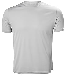 Helly Hansen Hombres Camiseta HH Tech, Gris Claro,...: Una primera capa técnica para utilizar en cualquier actividad esta temporada La camiseta HH Tech para hombre está diseñada para una variedad de actividades al aire libre y deportivas; esta camiseta técnica y ligera está confeccionada con un tejido de...