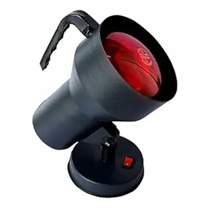 Murphy E27 Fluorescent Infrared Heat Therapy Lamp (Pack of 1, 150 Watts) Metal