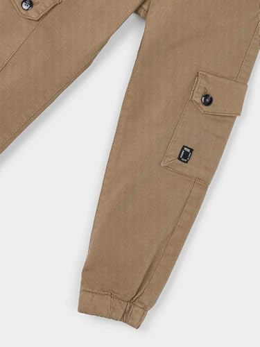 Mayoral Cargo Pants for Boys Caramel3