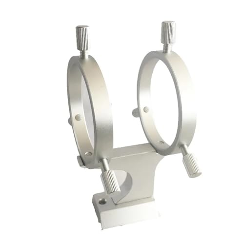 Evita vibraciones con el soporte de alcance buscador ajustable para telescopio de 50mm