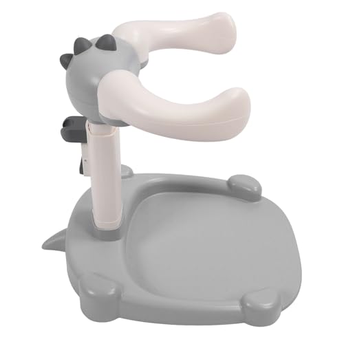 Bain bébé serein à la maison avec ce support réglable et léger gris - 3