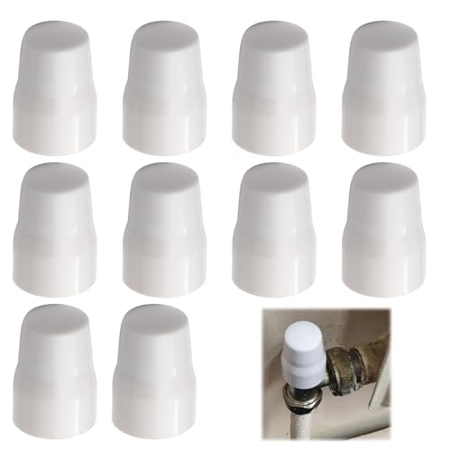 20-25mm Universal Radiator Caps White Radiator Decorative Covers10pcs