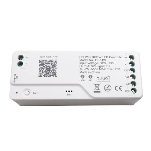 Controlador WiFi RGB LED 2.4G para tiras LED miniatura 3