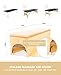 Onism Lash Bed Cover, Wipeable PU Leather Massage Table Cover with Storage Pocket, Waterproof Soft Comfortable Lash Table Cover for Eyelash Extension, Perfect for Salon Spa Tattoo, Natural