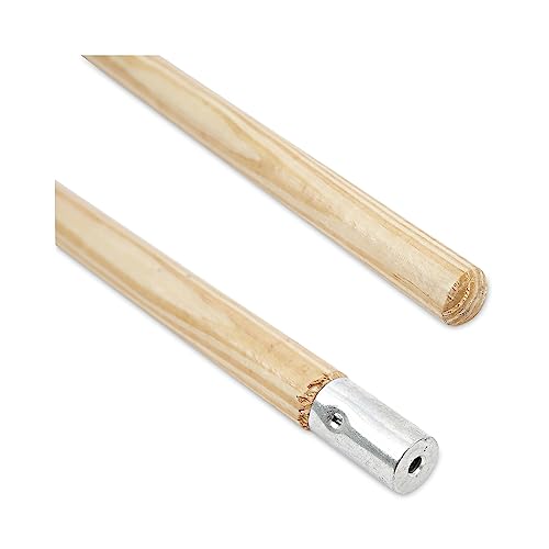 Boardwalk 833 Lie-Flat Screw-In Mop Handle, Lacquered Wood, 1 1/8 Dia X 54, Natural #TOP3