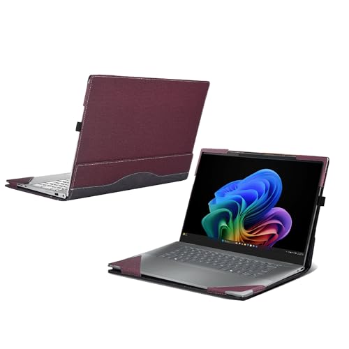 Funda para portátil HP OmniBook X Flip 14" PU Cuero miniatura 1