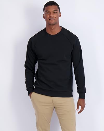 Real Essentials 3 Pack: Men's Soft Plush Fleece Crewneck Sweatshirt - Athletic Pullover Sweater (Available In Big & Tall)4