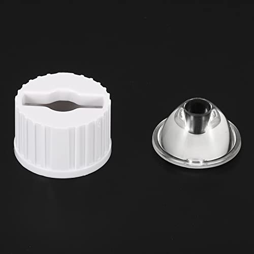 Image of PATIKIL 20mm LED Lens 10 Degree with Plastic Holder, 20 Set Acrylic Optical Lenses for 1W 3W High Power LED Light, White /Transparent