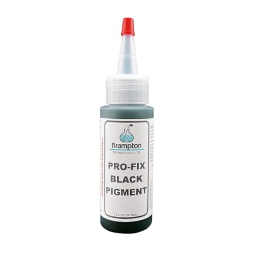 Brampton Pro-Fix Black Pigment (2 oz Bottle) | for Tinting Brampton Pro-Fix and Other Clear Epoxies Black, Golf Club Repair and Building Supplies