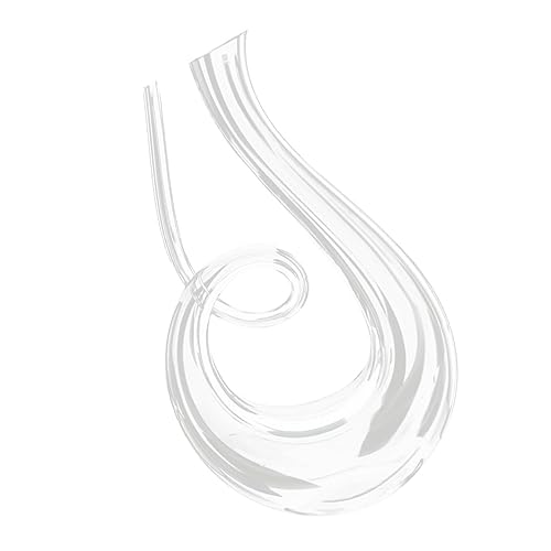 GRIRIW 1pc Lead- Crystal Glass Wine Decanter 1300ml Wine Aerator for Business Household