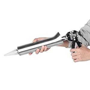 Mortel voegpistool Tegel kitpistool Roestvrijstalen kitpistool Cement voegpistool Kitpistool,Jadpes Road Cement Grouting Tool, Thicken Roestvrij staal Keramische tegel Kitpistool Mortel Grouting Gun