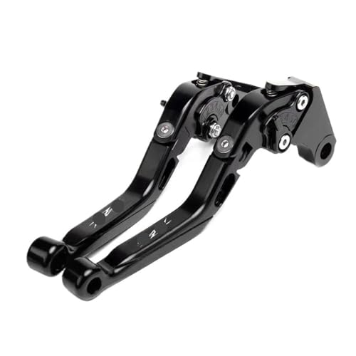QmeNa Palanca Freno Embrague para FZ6 para FAZER 600/S/N/NA/NS FZ6N FZ6S FZ600 2004 200 Manijas De Motocicleta Palancas De Embrague De Freno Ajustables Extensibles Plegables
