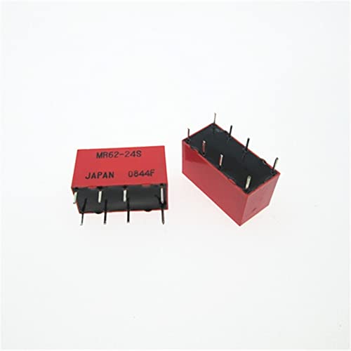 Relé MR62 24S 24VDC DIP8 conmutador electromecánico para placas PCB