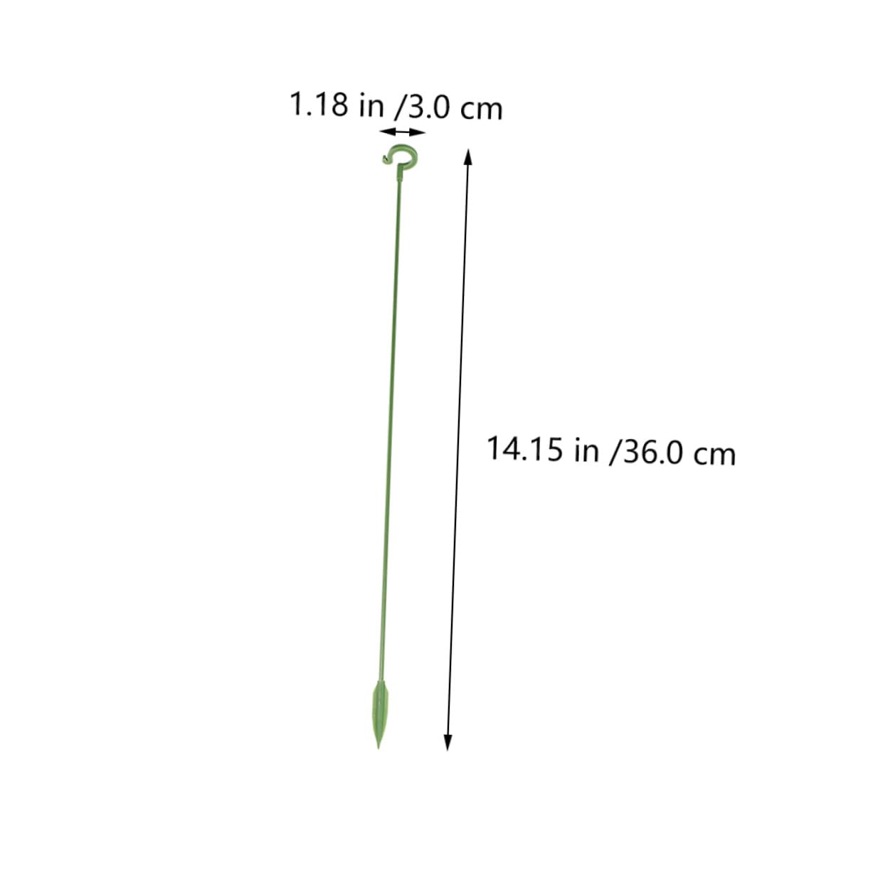 BESPORTBLE 60pièces Supports De Plantes Lot de Tuteurs pour Plantes Pot Piquets Résistant Aux Intempéries pour Fleurs Et Succulentes pour Bonsai