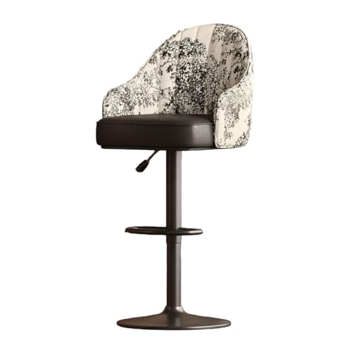 Tabouret de bar réglable et pivotant pour des soirées conviviales autour de l'îlot de cuisine