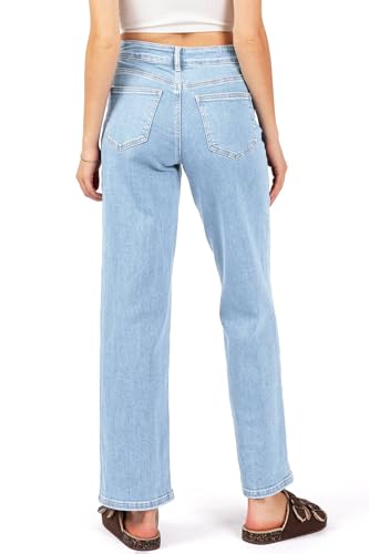 WAX JEAN Womens Juniors Straight Wide Leg Jeans3