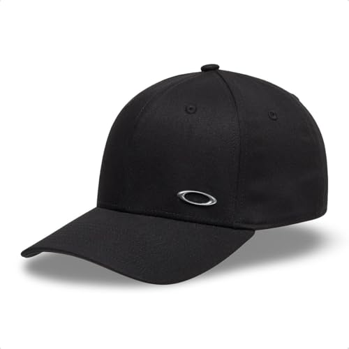 Oakley Men's Tinfoil Cap, Black, Small-Medium US