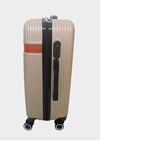 Kit 3 Malas De Viagem + 2 Frasqueira De Luxo Dourado