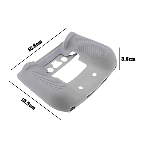 YINETTECH Remote Controller Silicone Case Compatible with Mini 3 Pro Scratch-Resistant Protective Cover Shell Anti-Slip Drone Remote Control Accessories Grey - Image 4