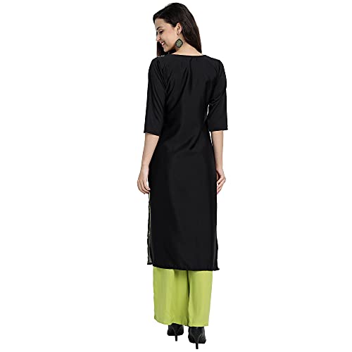Image of Women's Crepe Straight Kurta