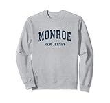 Photo Gallery monroe new jersey nj vintage varsity sport navy design felpa Photo Gallery monroe new jersey nj vintage varsity sport navy design felpa