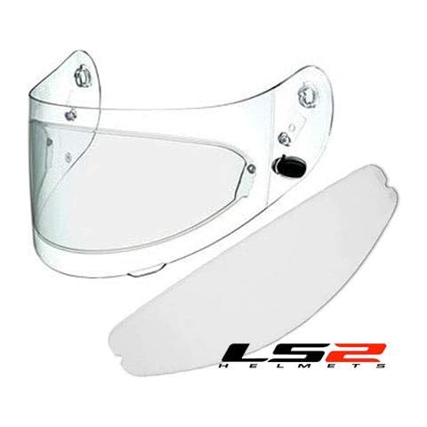 LS2 - Pinlock Anti-Fog Insert Lens Clear For FF351, FF352, FF396, FF322, FF369, FF384, FF358 Cover