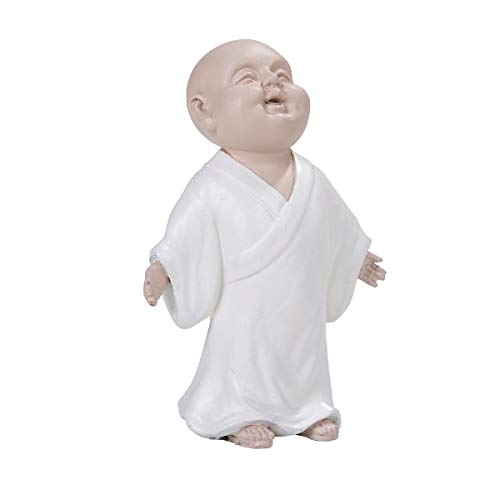 Baby Buddha moine chantant coloré pour créer un coin méditation et yoga à la maison