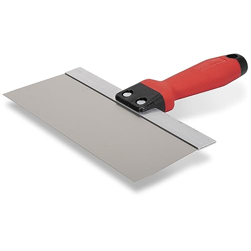 Image of WAL-BOARD TOOLS Marshalltown Tuff-Grip Handle Taping Knives, Stainless Steel Blade, 254mm Blade Length, Made in The USA, 018-060