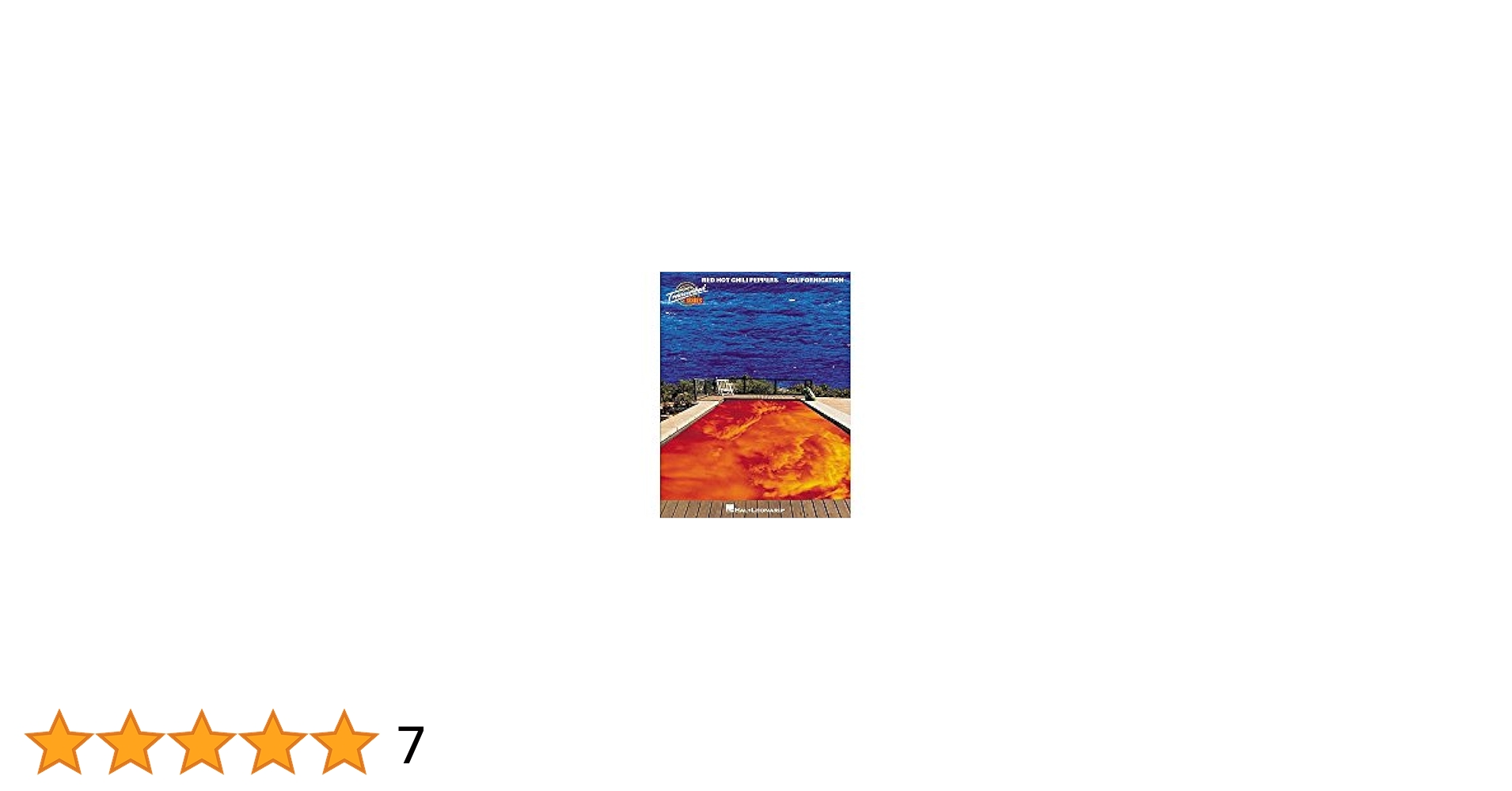Red Hot Chili Peppers - Californication: Transcribed Scores