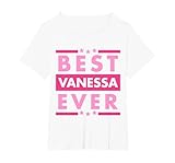 Un fantastico regalo per Vanessa per la festa di compleanno o per qualsiasi giorno speciale. Questa maglietta sarà un regalo fantastico per il nome Vanessa o Vanessa. Per te stesso o per amici e familiari