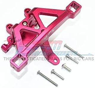 GPM For Traxxas E-Revo 2.0 VXL Brushless (86086-4) Upgrade Parts Aluminum Front Body Mount - 1 Set Red