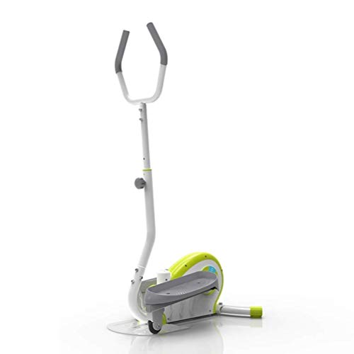 Image of Elliptical Twist Swing Stepper with Armrests with Adjustable Resistance for Cardio Workout & Strength Training with LED