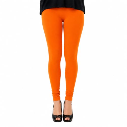 Image of DO IT Creation Women's Cotton Regular Fit Leggings Multi Color Combo Pack of 4
