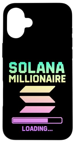 Solana Millionaire Cargando Carcasa para iPhone 16 Plus