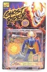 Ghost Rider with Exploding Torso Action and Glow-in-the-Dark Features; Includes a Custom Marvel Comic by Toy Biz