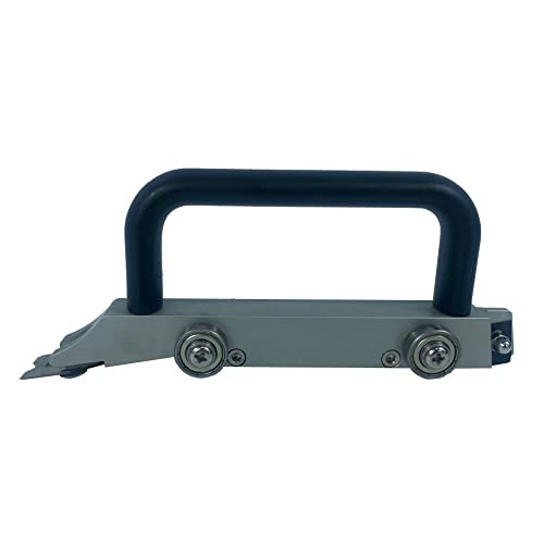 Image of Dual-Purpose Guide Slotter Leveler PVC Plastic Roll Floor Groove Cutter Wheel Slotted Manual Slotting knife Vinyl Floor Groover