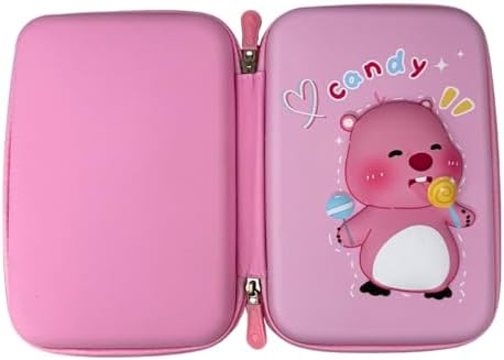 Estojo Organizador Escola Capybara Compartimentos Múltiplos para ...