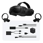 HTC Vive Focus Vision Wired Bundle — XR Headset with DisplayPort PC VR Streaming Kit