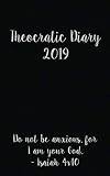 Theocratic Diary 2019: Theocratic Themed Weekly Planner