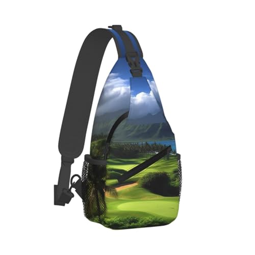 Bolso pequeño tipo sling para senderismo y viaje miniatura 1
