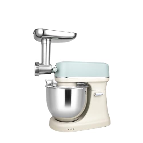 Batidora De Pie 3 En 1, Procesador De Alimentos For Cocina, Batidora De Masa For Pan Y Pasteles, Batidora Eléctrica, Máquina De Pie Con Motor De CC, Súper Silenciosa FáCil De Usar