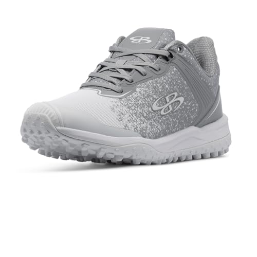 Top 10 Picks for the Best Shoe for Turf Toe Relief 13 Boombah Viper Women's Turf - Fragment Pitching Toe White/Gray/White/White - Size 9