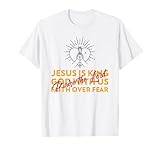 Gott mit Uns (Jesus und Glaubenserklärung) (Gebetsgrafik) T-Shirt