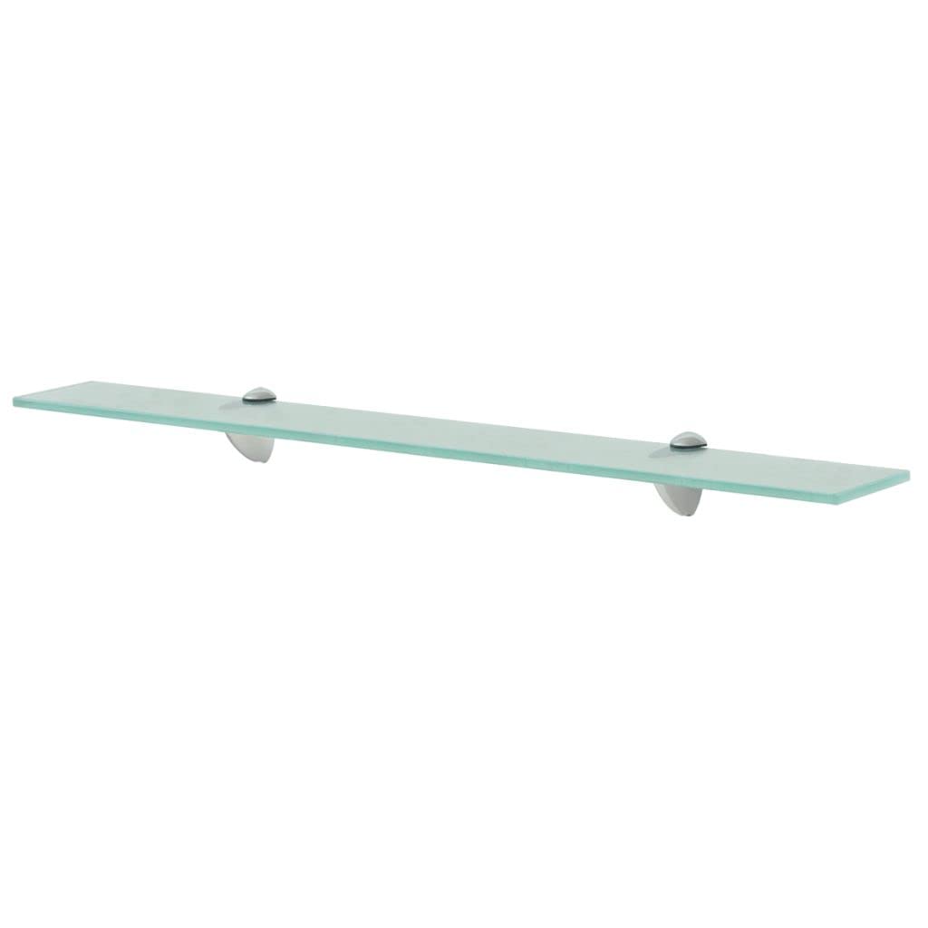 ARKEM Estante Flotante de Cristal 70x10 cm 8 mm Transparente, Estante de Pared, Estante de baño, Estante de Cristal, Cristal Transparente