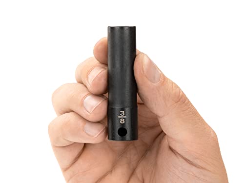 Image of TEKTON 3 /8 Inch Drive x 3 /8 Inch Deep 12-Point Impact Socket | SID13210