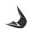 1pc Carbon Fiber Car Bottom U Shape Cover Trim Compatible With Venue 2019-2020