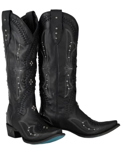 Jet Black Cossette Boot by Lane Boots