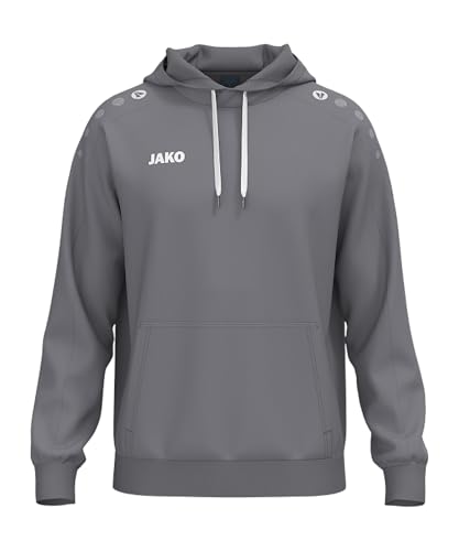 JAKO Chandail à Capuchon en Coton One Enfant Gris 128 Sweat-shirt Capuche