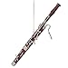 Broadway Gifts Bassoon Christmas Tree Ornament 6.75 inches - Musical Instrument Ornament